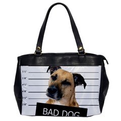 Bad Dog Office Handbags by Valentinaart