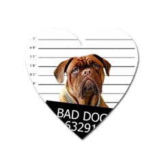 Bad Dog Heart Magnet by Valentinaart