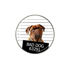 Bad Dog Hat Clip Ball Marker (4 Pack) by Valentinaart