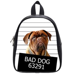 Bad Dog School Bags (small)  by Valentinaart