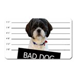 Bad dog Magnet (Rectangular) Front