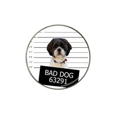 Bad Dog Hat Clip Ball Marker (4 Pack) by Valentinaart