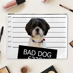 Bad Dog Cosmetic Bag (xl) by Valentinaart