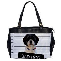 Bad Dog Office Handbags by Valentinaart