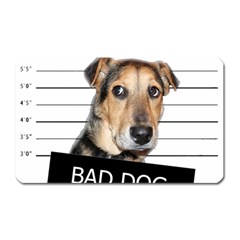 Bad Dog Magnet (rectangular) by Valentinaart