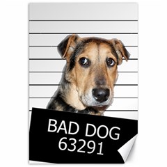 Bad Dog Canvas 20  X 30   by Valentinaart