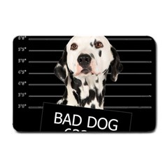 Bad Dog Small Doormat  by Valentinaart