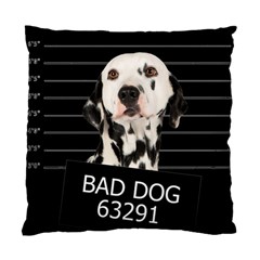 Bad Dog Standard Cushion Case (one Side) by Valentinaart