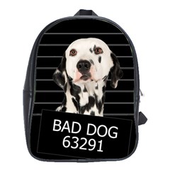 Bad Dog School Bags(large)  by Valentinaart