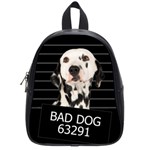 Bad dog School Bags (Small)  Front