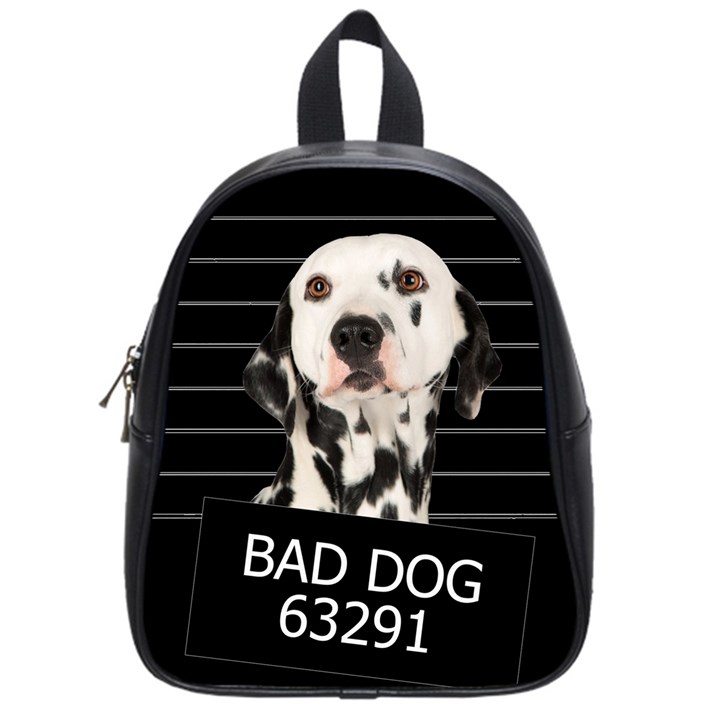 Bad dog School Bags (Small) 