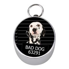 Bad Dog Mini Silver Compasses by Valentinaart