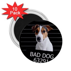 Bad Dog 2 25  Magnets (10 Pack)  by Valentinaart