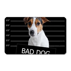 Bad Dog Magnet (rectangular) by Valentinaart