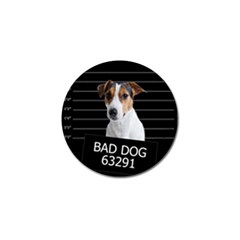 Bad Dog Golf Ball Marker by Valentinaart