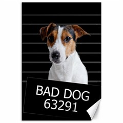 Bad Dog Canvas 24  X 36  by Valentinaart