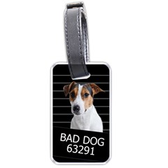 Bad Dog Luggage Tags (one Side)  by Valentinaart