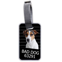 Bad Dog Luggage Tags (two Sides) by Valentinaart