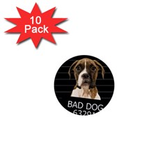 Bad Dog 1  Mini Buttons (10 Pack)  by Valentinaart