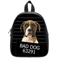 Bad Dog School Bags (small)  by Valentinaart