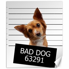 Bad Dog Canvas 8  X 10  by Valentinaart