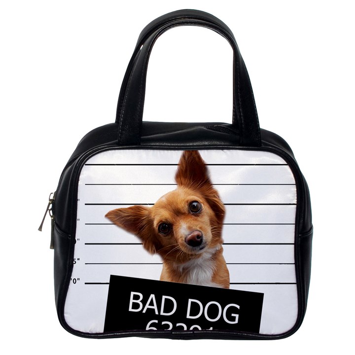 Bad dog Classic Handbags (One Side)