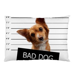 Bad Dog Pillow Case by Valentinaart