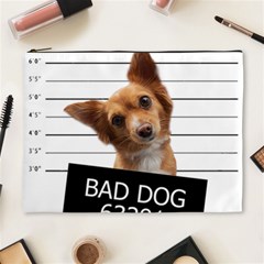 Bad Dog Cosmetic Bag (xl) by Valentinaart