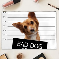 Bad Dog Cosmetic Bag (xxl)  by Valentinaart