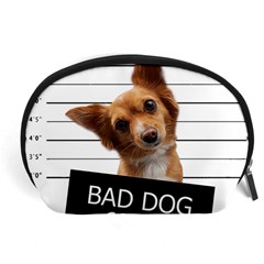 Bad Dog Accessory Pouches (large)  by Valentinaart