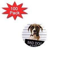 Bad Dog 1  Mini Magnets (100 Pack)  by Valentinaart