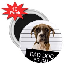 Bad Dog 2 25  Magnets (10 Pack)  by Valentinaart