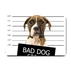 Bad Dog Small Doormat  by Valentinaart