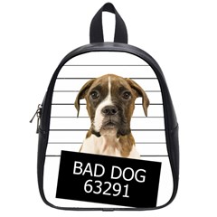 Bad Dog School Bags (small)  by Valentinaart