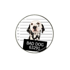 Bad dog Hat Clip Ball Marker