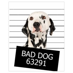 Bad dog Drawstring Bag (Small)