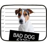 Bad dog Fleece Blanket (Mini) 35 x27  Blanket