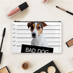 Bad Dog Cosmetic Bag (medium)  by Valentinaart