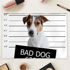 Bad Dog Cosmetic Bag (xxl)  by Valentinaart