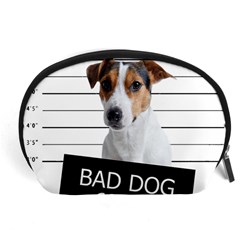 Bad Dog Accessory Pouches (large)  by Valentinaart