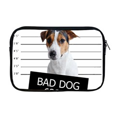 Bad Dog Apple Macbook Pro 17  Zipper Case by Valentinaart