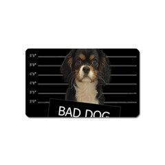 Bad Dog Magnet (name Card) by Valentinaart