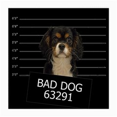 Bad Dog Medium Glasses Cloth (2-side) by Valentinaart