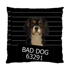 Bad Dog Standard Cushion Case (one Side) by Valentinaart