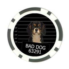 Bad Dog Poker Chip Card Guard (10 Pack) by Valentinaart