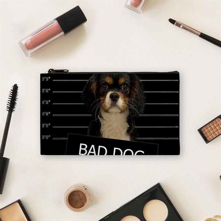 Bad dog Cosmetic Bag (Small) 