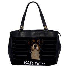 Bad Dog Office Handbags by Valentinaart