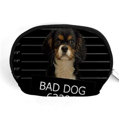 Bad Dog Accessory Pouches (medium)  by Valentinaart