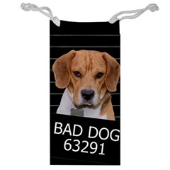 Bad Dog Jewelry Bag by Valentinaart