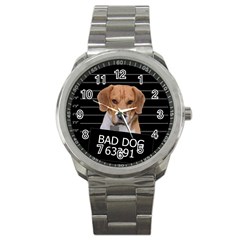 Bad Dog Sport Metal Watch by Valentinaart